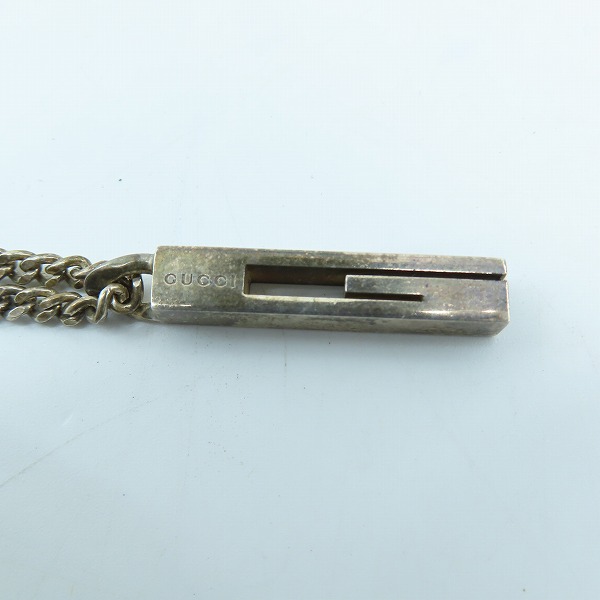 実際に弊社で買取させて頂いたGUCCI/グッチ カットアウトG チェーン ネックレスの画像 1枚目