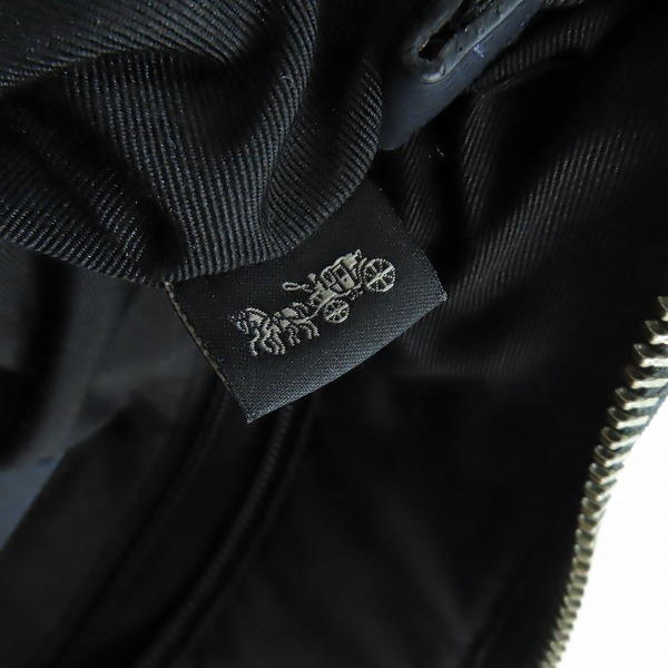 実際に弊社で買取させて頂いたCOACH/コーチ レザーショルダーバッグ F54796の画像 6枚目