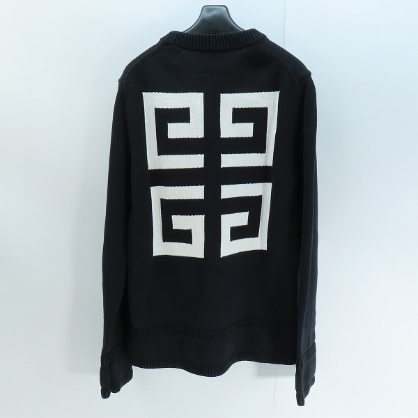 実際に弊社で買取させて頂いた【JPタグ】GIVENCHY/ジバンシー インターシャニット クルーネック セーター/BM90G9401M/Mの画像 1枚目