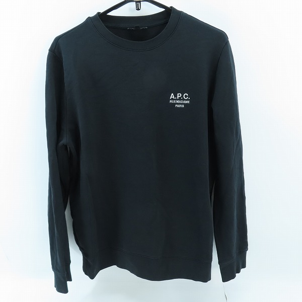 実際に弊社で買取させて頂いたA.P.C./アーペーセー Rider ロゴ刺繍スウェット 24236-1-97742/L