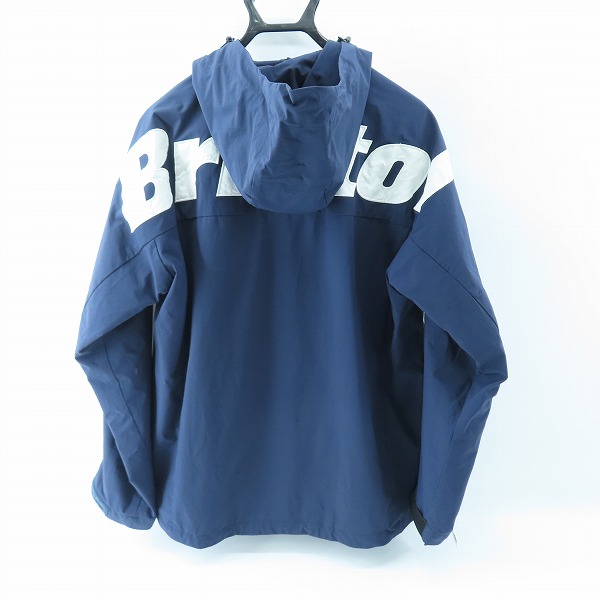 実際に弊社で買取させて頂いたF.C.R.B./F.C.Real Bristol/エフシーレアルブリストル 21SS BIG LOGO WARM UP JACKET ナイロンジャケット FCRB-210000 Mの画像 1枚目