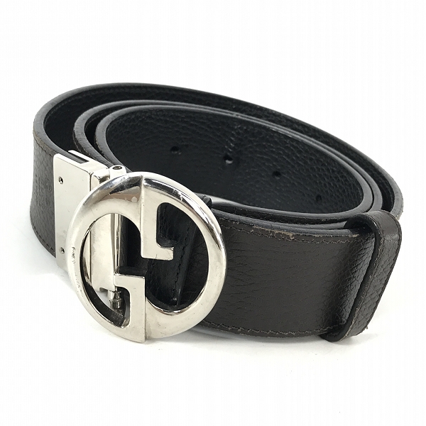 実際に弊社で買取させて頂いたGUCCI/グッチ レザー ベルト 449715/95-38
