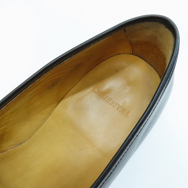 実際に弊社で買取させて頂いたORIENTAL/オリエンタル ALBERS/アルバース コインローファー 6.5の画像 4枚目