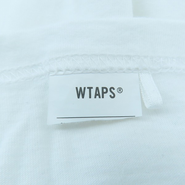 実際に弊社で買取させて頂いたWTAPS/ダブルタップス プリントTシャツ ロゴプリント/3の画像 4枚目
