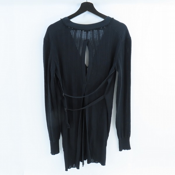 実際に弊社で買取させて頂いたANN DEMEULEMEESTER/アンドゥムルメステール  変形 カーディガン 21-31-151007 /36の画像 1枚目