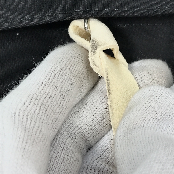 実際に弊社で買取させて頂いた(4)HEAD PORTER/ヘッドポーター ショルダー メッセンジャー バッグ ブラック×グレーの画像 7枚目