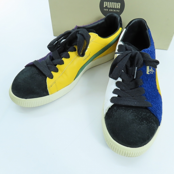 実際に弊社で買取させて頂いたTHE HUNDREDS×PUMA CLYDES/ザ ハンドレッツ×プーマクライド アダルトブルー/スペクトライエロー 372944-01/29
