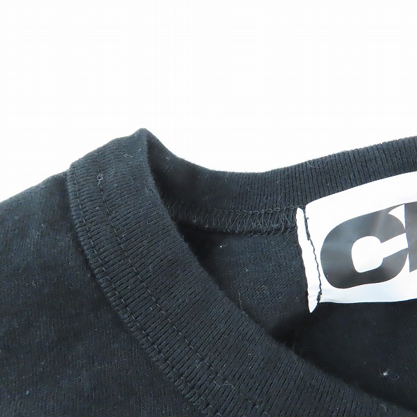 実際に弊社で買取させて頂いたCOMME des GARCONS/コムデギャルソン CDG MEDICOM TOY BE@RBRICKプリント半袖Tシャツ ブラック SI-T004/AD2022/XLの画像 6枚目