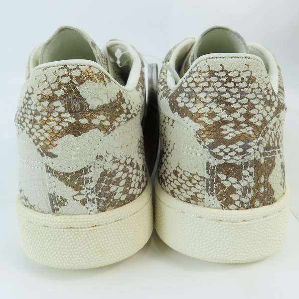 実際に弊社で買取させて頂いたReebok/リーボック Club C 85 AFF/クラブシー 85 AFF METALLICSNAKECHALK CM9622/27の画像 1枚目