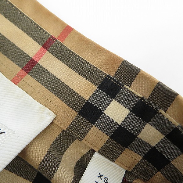 実際に弊社で買取させて頂いたBURBERRY LONDON/バーバリーロンドンノバチェック ロングスリーブシャツ 8038521 XSの画像 6枚目