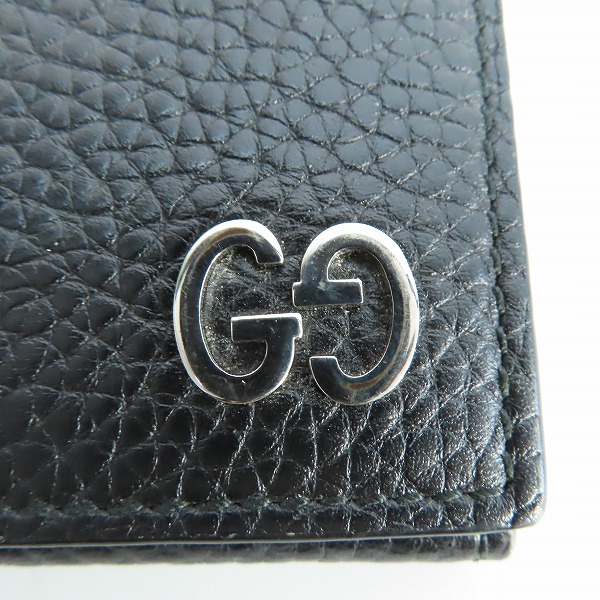 実際に弊社で買取させて頂いたGUCCI/グッチ カードケース ドリアン ブラック 473923の画像 5枚目