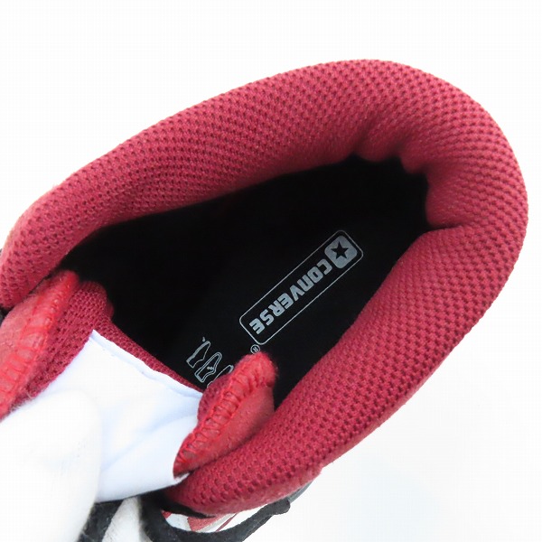 実際に弊社で買取させて頂いたCONVERSE/コンバース プロレザー ストリートスエード ミッド 1C528/26の画像 4枚目