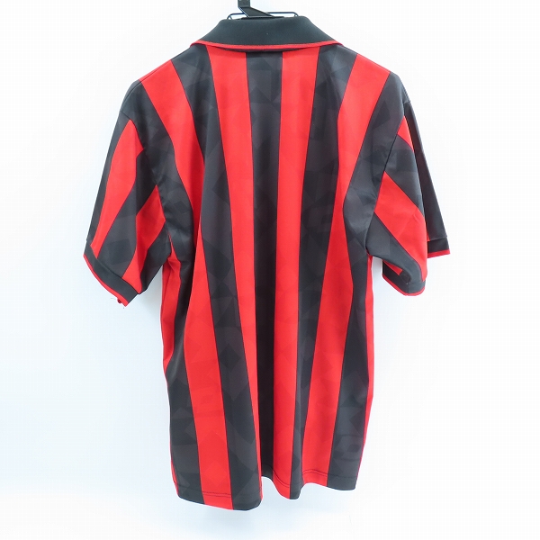 実際に弊社で買取させて頂いたlotto/ロット 93/94 ACミラン ホームユニフォーム /Mの画像 1枚目