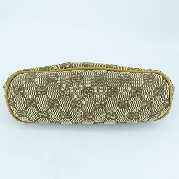実際に弊社で買取させて頂いたGUCCI/グッチ GG柄 アクセサリーポーチ/ハンドバッグ 039.1103.2123　の画像 2枚目