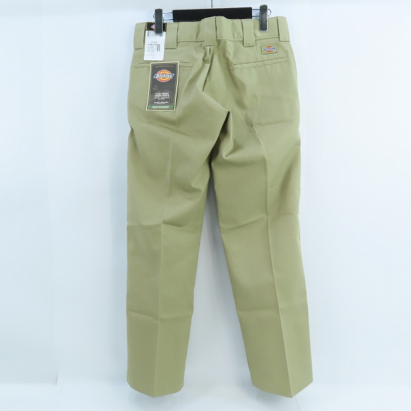 実際に弊社で買取させて頂いた【未使用】Dickies/ディッキーズ SLIM STRAIGHT パンツ カーキ/30×30の画像 1枚目