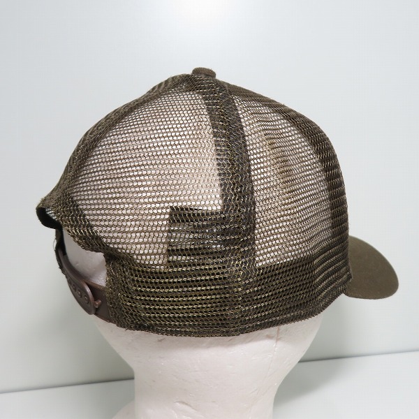 実際に弊社で買取させて頂いたF.C.Real Bristol×NEW ERA/F.Cレアルブリストル×ニューエラ メッシュ キャップ 茶 FCRB-202084の画像 3枚目