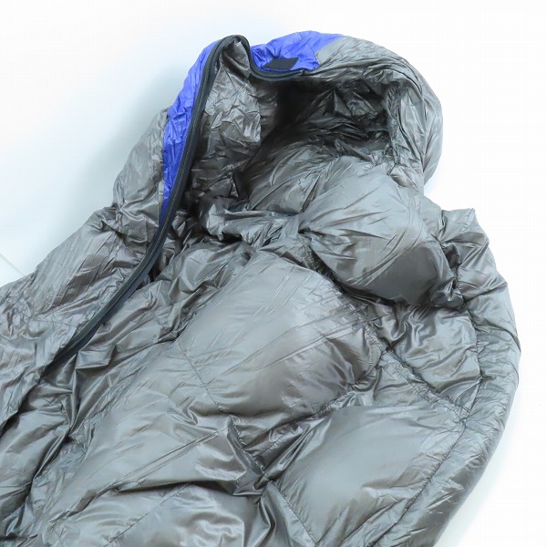 実際に弊社で買取させて頂いた【未使用】Nanga/ナンガ UDD BAG 810DX シュラフ 寝袋 レギュラー チャコール N1U8CH14の画像 2枚目