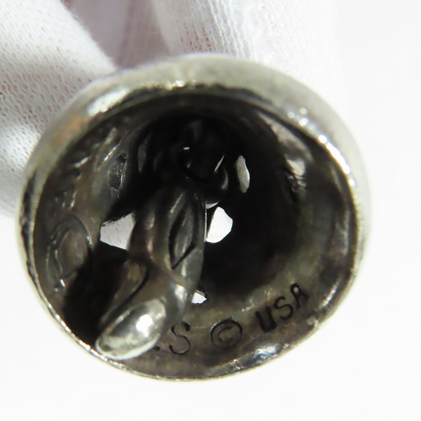 実際に弊社で買取させて頂いた【ギャラ付】LONE ONES/ロンワンズ Crane bell/クレーンベル ペンダント Lの画像 5枚目