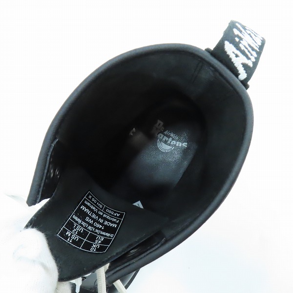 実際に弊社で買取させて頂いたDr.Martens/ドクターマーチン 8EYE/8ホール ブーツ ホワイトステッチ 1460 WS/24758001/UK10の画像 4枚目