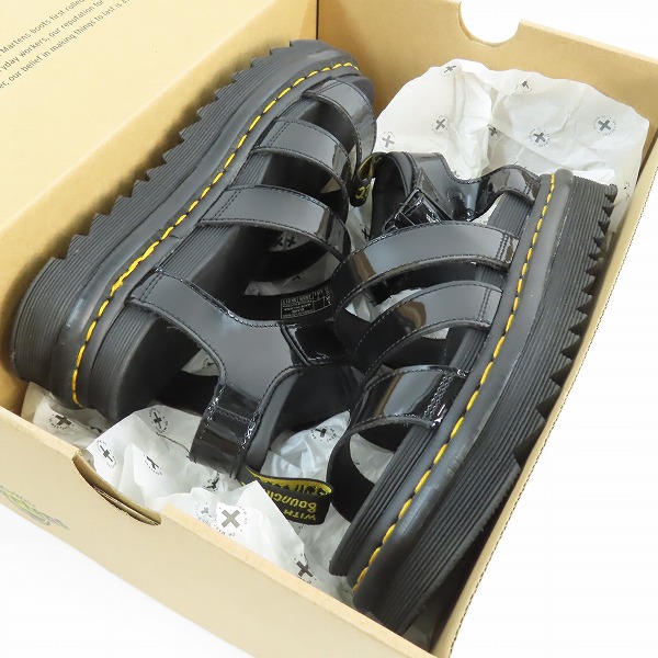 実際に弊社で買取させて頂いたDr.Martens/ドクターマーチン BLAIRE ストラップサンダル 24192001/UK5の画像 8枚目