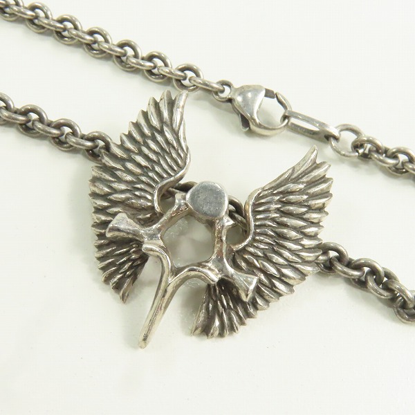 実際に弊社で買取させて頂いたBACKBONE/バックボーン ウイング ボーン ネックレス