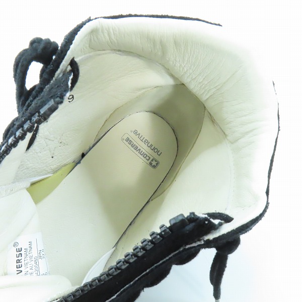 実際に弊社で買取させて頂いた【未使用】CONVERSE×nonnative/コンバース×ノンネイティブ PRO-LEATHER HI スエード ハイカットスニーカー 34200460/27の画像 4枚目
