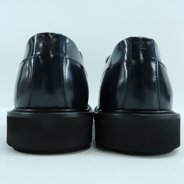 実際に弊社で買取させて頂いたEMPORIO ARMANI/エンポリオアルマーニ レザーシューズ/革靴 X4C 451/8の画像 1枚目