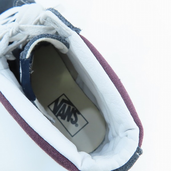 実際に弊社で買取させて頂いたVANS/バンズ　ハイカットスニーカー SK8-HI/スケートハイ 508357/28の画像 4枚目