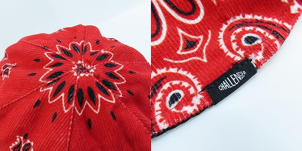 実際に弊社で買取させて頂いたCHALLENGER/チャレンジャー REVERSIBLE BANDANA HAT リバーシブル バンダナ ハットの画像 9枚目