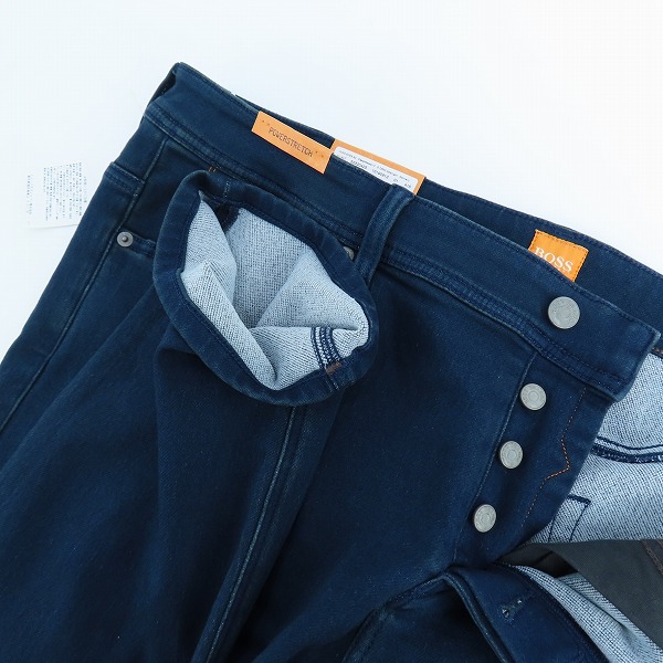 実際に弊社で買取させて頂いた【未使用】HUGO BOSS/ヒューゴボス ORANGE 90 デニムパンツ US38/34の画像 2枚目