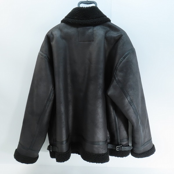 実際に弊社で買取させて頂いたALPHA INDUSTRIES/アルファインダストリーズ B-3 フェイクムートンジャケット TA1614-8101/5Lの画像 1枚目