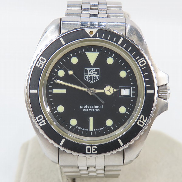 実際に弊社で買取させて頂いたTAGHEUER/タグホイヤー professional/プロフェッショナル 980.006N【動作未確認】