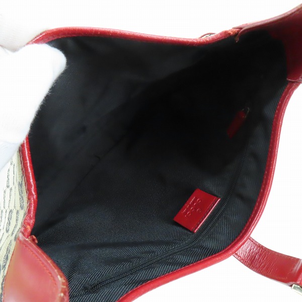 実際に弊社で買取させて頂いたGUCCI/グッチ ジャッキーライン ワンショルダー/ハンドバッグ 001・3306 002058の画像 3枚目