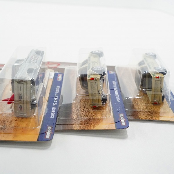 実際に弊社で買取させて頂いた【未開封】Hot Wheels/ホットウィール SHOP TRUCKS CUSTOM '62 CHEVY PICKUP/VOLKSWAGEN CADDY ミニカー 3点セットの画像 5枚目