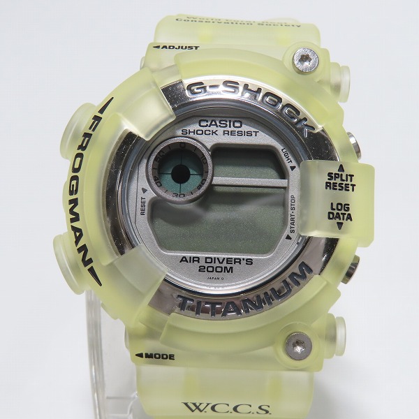 実際に弊社で買取させて頂いたG-SHOCK/Gショック W.C.C.S FROGMAN/フロッグマン マンタ DW-8201WC-8T【動作未確認】