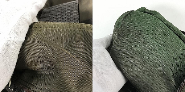 実際に弊社で買取させて頂いたPRADA/プラダ ロゴプレート ナイロン トートバッグの画像 6枚目