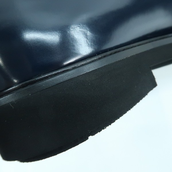 実際に弊社で買取させて頂いたEMPORIO ARMANI/エンポリオアルマーニ レザーシューズ/革靴 X4C 451/8の画像 7枚目