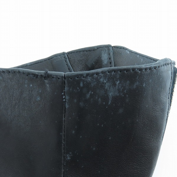 実際に弊社で買取させて頂いたGalaabenD/ガラアーベント 羊革 ダブル ライダース/Lの画像 5枚目