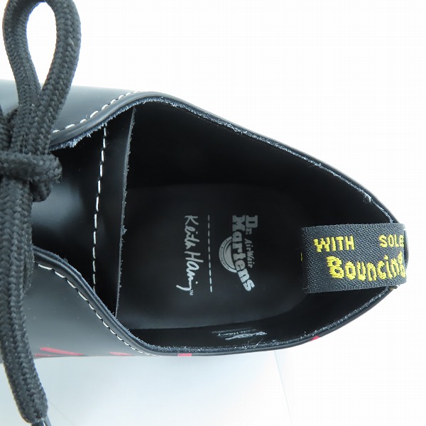 実際に弊社で買取させて頂いたDr.MARTENS×KEITH HARING/ドクターマーチン×キースヘリング 3ホールブーツ 1461 KH ICN 26834001/UK7の画像 4枚目