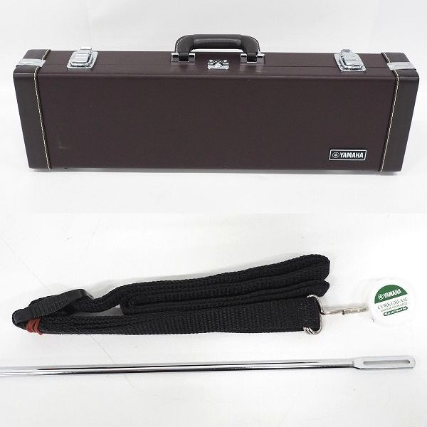 実際に弊社で買取させて頂いた★YAMAHA/ヤマハ YRB-61 バロック式 木製バスリコーダー 日本製 ハードケース付きの画像 9枚目