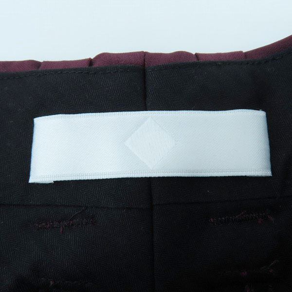 実際に弊社で買取させて頂いたETHOSENS/エトセンス ロープベルト スラックスパンツ ES120-71/2の画像 4枚目