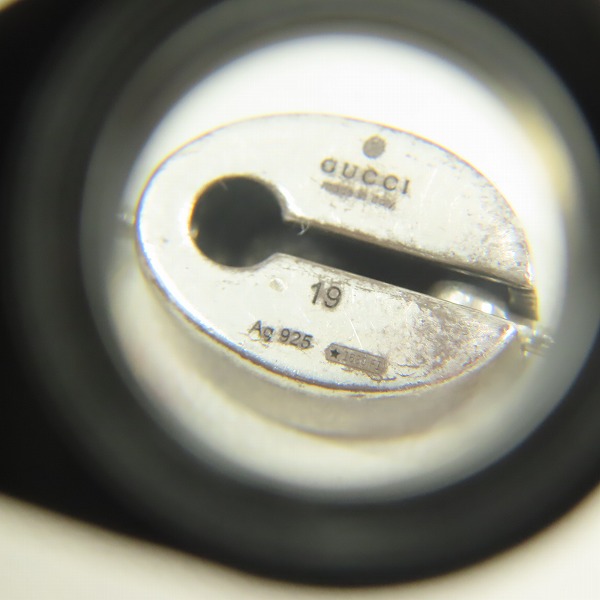 実際に弊社で買取させて頂いたGUCCI/グッチ インターロッキングGボールチェーンブレスレットの画像 6枚目