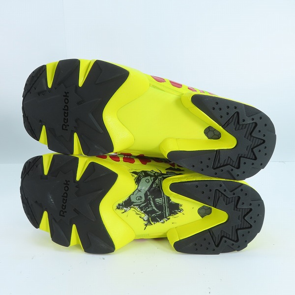 実際に弊社で買取させて頂いた【未使用】Reebok×JURASSIC PARK/リーボック×ジュラシックパーク GIANT ATTACK SIZE FURY/ポンプフューリー GW0212/27.0の画像 2枚目