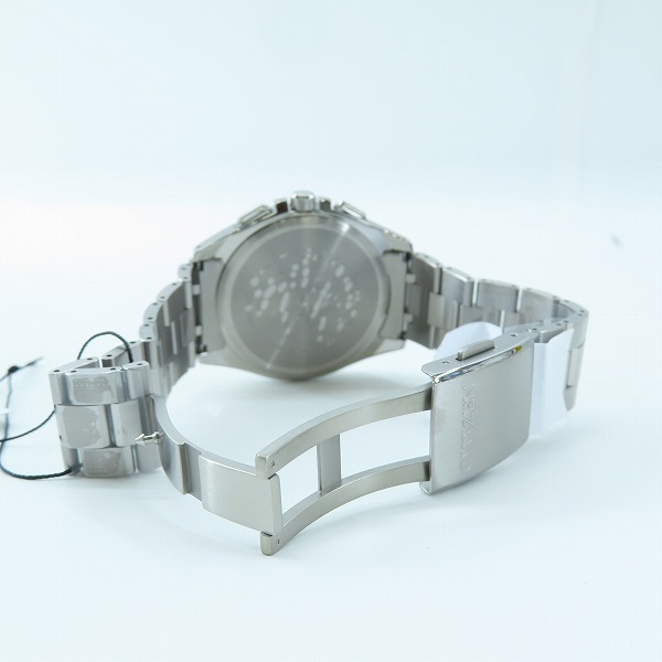実際に弊社で買取させて頂いた【未使用】 CITIZEN/シチズン アテッサ エコドライブ ソーラー電波 腕時計 H804-T018696の画像 3枚目