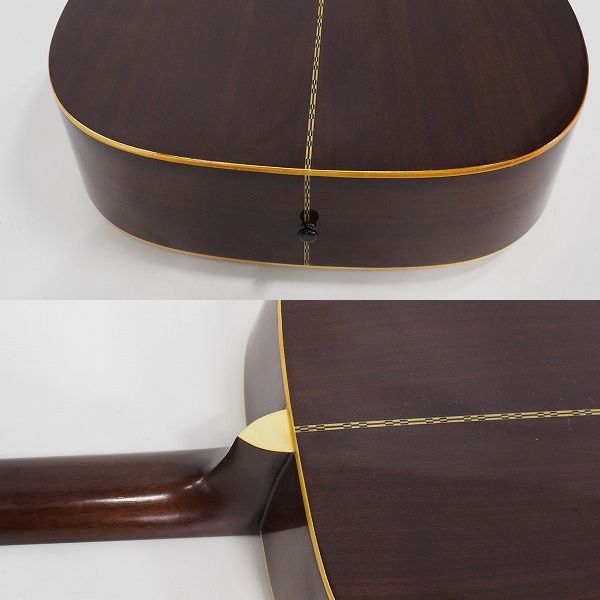 実際に弊社で買取させて頂いた★【難有り】Morris/モーリス FD-15 アコースティックギター/アコギ 1973年 日本製 ソフトケース付の画像 8枚目