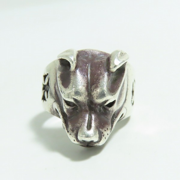 実際に弊社で買取させて頂いたBWL/ビルウォールレザー ラージドッグヘッドリング/22号の画像 1枚目