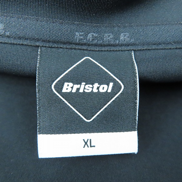 実際に弊社で買取させて頂いたF.C.Real Bristol/エフシーレアルブリストル 23SS ロゴ ボンディング PDK フーデッド ジャケット FCRB-230008/XLの画像 3枚目