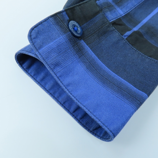 実際に弊社で買取させて頂いたWTAPS/ダブルタップス チェック柄 長袖シャツ 131GWDT-SHM05/Sの画像 8枚目