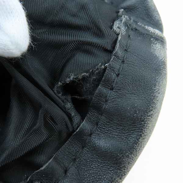 実際に弊社で買取させて頂いたSCHOTT/ショット シングル レザー ライダースジャケット/38の画像 9枚目