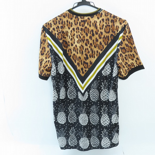 実際に弊社で買取させて頂いた【未使用】Dolce & Gabbana/ドルチェ&ガッバーナ ヒョウ柄半袖Tシャツ G8HA8T/50の画像 1枚目